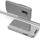 Capa Flip Xiaomi Pocophone F1 Clear View Silver
