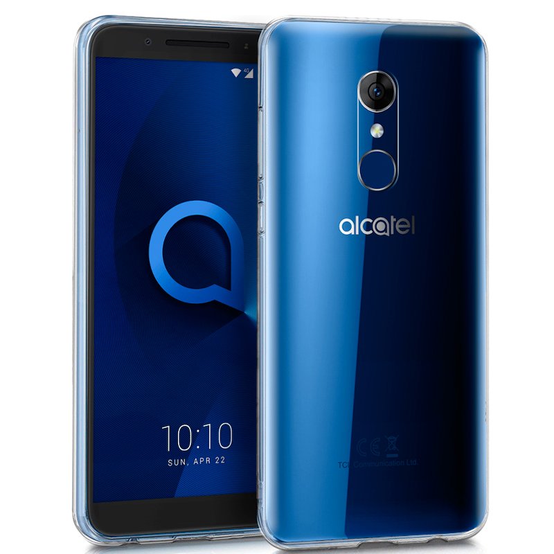 Capa silicone Alcatel 3 / 3L (transparente)