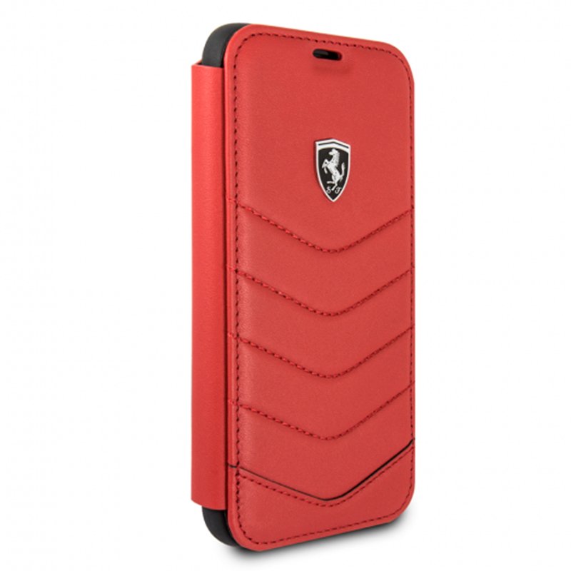 Capa Flip Cover iPhone XS Max Ferrari Vermelho