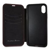 Capa Flip Cover iPhone XS Max Ferrari Vermelho