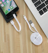 Conjunto de cabos relâmpago USB Remax Tengy 2x 1M  -  16CM preto