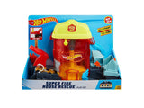 Hot Wheels Super Fire House Rescue Play Set