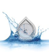 Porta-anel de gota d'água preto