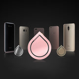 Porta-anel de gota d'água preto