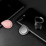 Porta-anel de gota d'água rosa