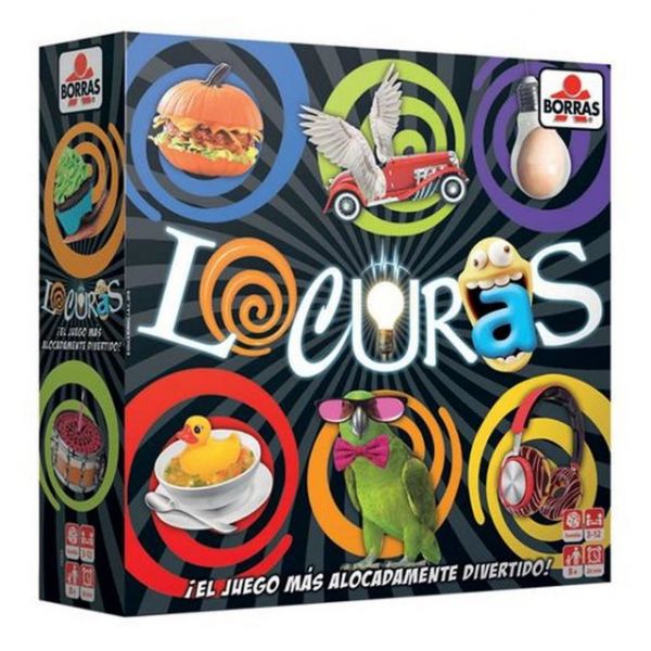 Educa Borrás - Loucuras Jogo de Tabuleiro