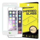 Wozinsky PRO + Vidro Temperado 5D Full Glue Protetor de Tela Super Resistente Totalmente Coberto com Moldura para iPhone 6S  -  6 branco