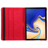 Capa Samsung Galaxy Tab S4 T830 / T835 Vermelho Couro 10,5 "