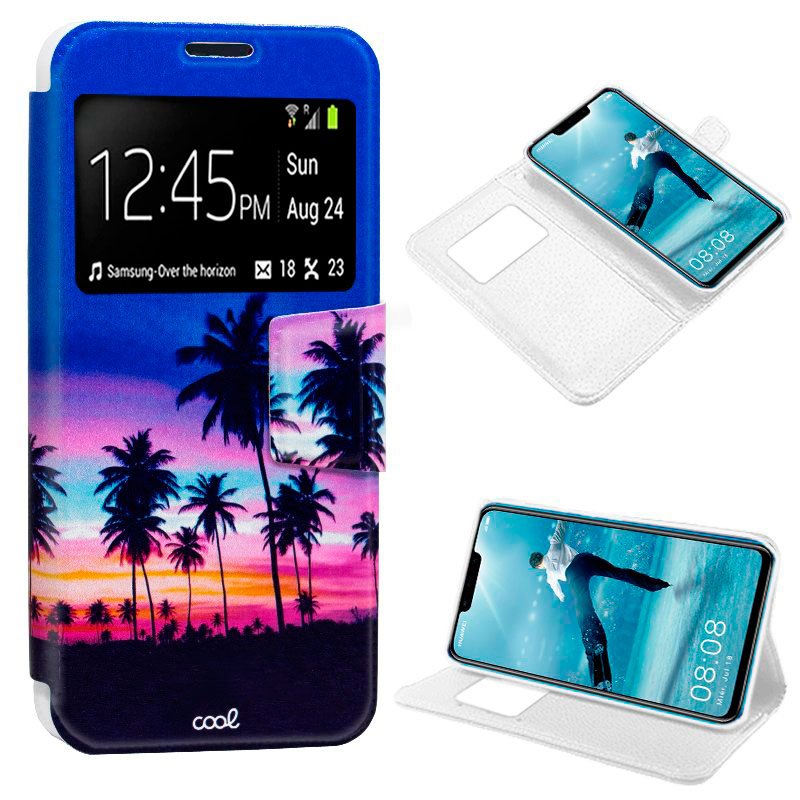 Capa Flip Cover Huawei P Smart Plus Desenhos Sonho
