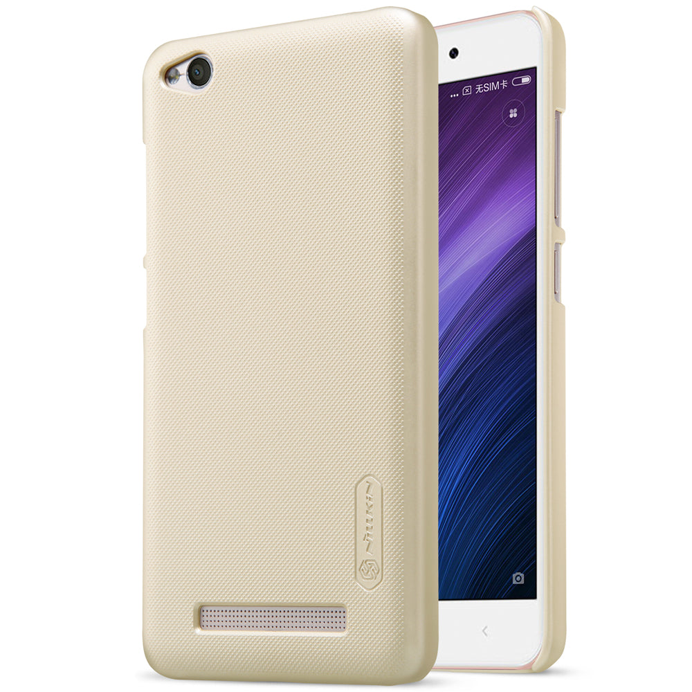 Capa Nillkin Super Frosted Shield com protetor de tela para Xiaomi Redmi 4A dourado