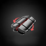 Baseus Cross Peas autoadesivo Cable Organizer Cable Clipe preto (ACTDJ-01)