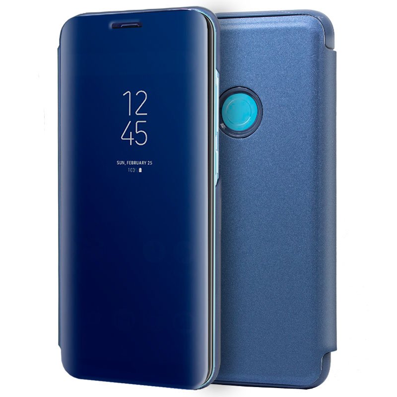 Capa Flip Xiaomi Redmi Note 6 Pro Clear View Blue