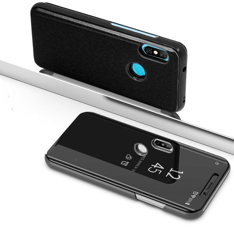 Capa Flip Xiaomi Redmi Note 6 Pro Clear View Preto