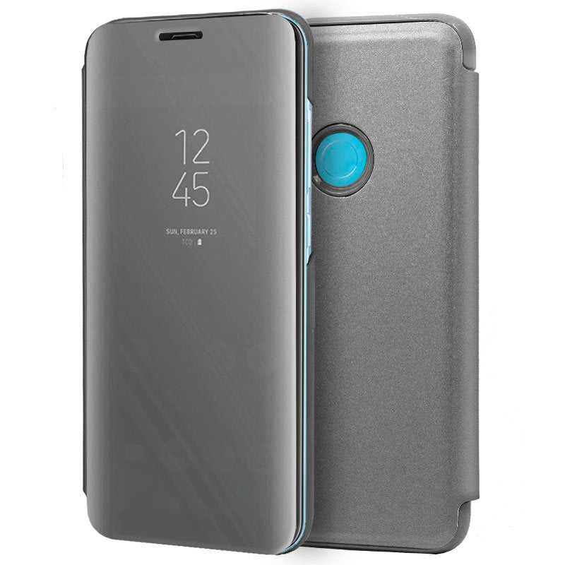 Capa Flip Xiaomi Redmi Note 6 Pro Clear View Silver