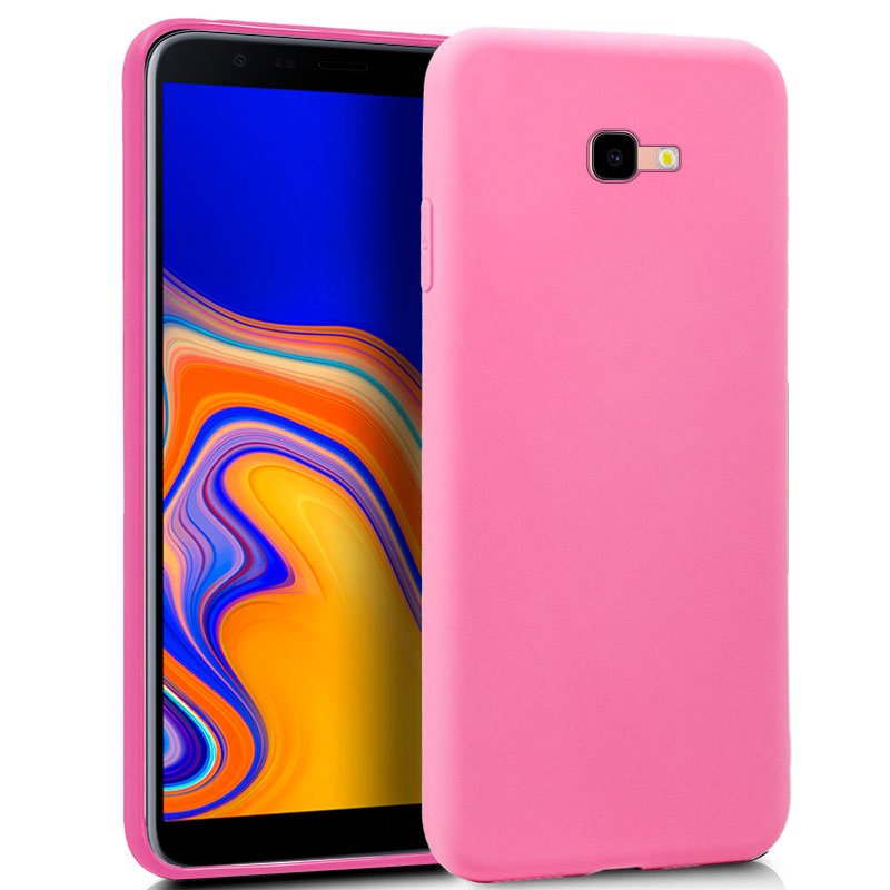 Capa Silicone Samsung J415 Galaxy J4 Plus (Rosa)
