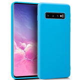 Capa Silicone Samsung G973 Galaxy S10 (Azul Claro)