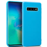 Capa silicone para Samsung G975 Galaxy S10 Plus (azul claro)