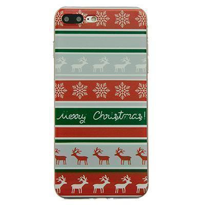 Capa Silicone Gel iPhone 7 / iPhone 8 Merry Christmas