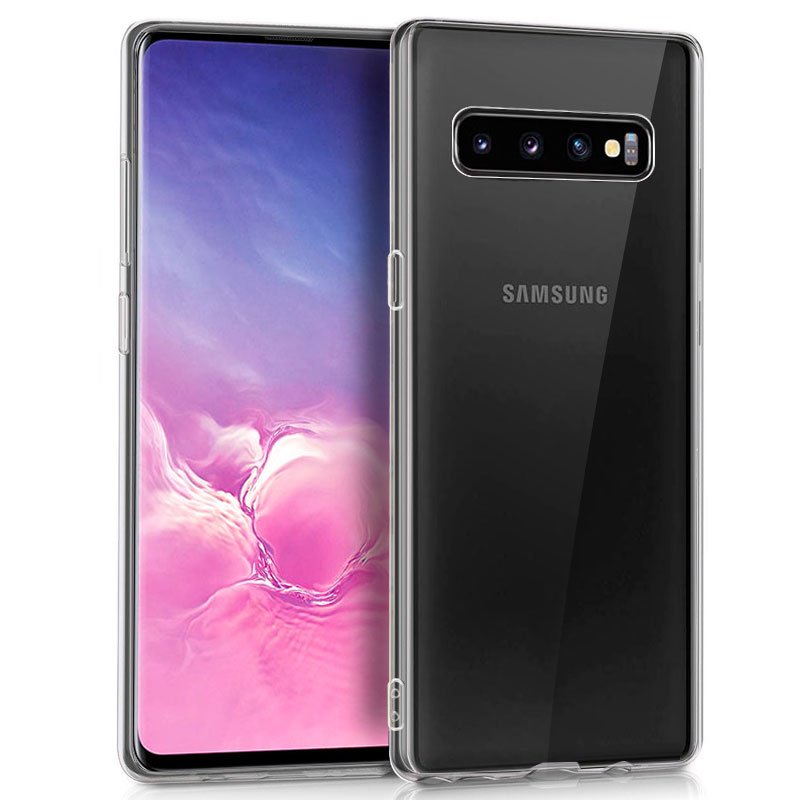 Capa Silicone Samsung G973 Galaxy S10 (Transparente)