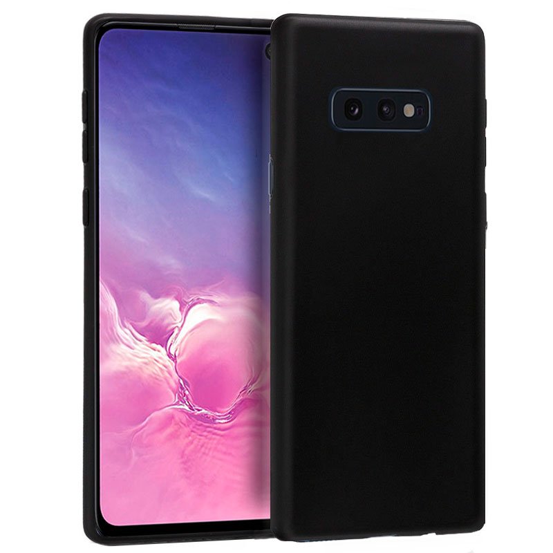 Capa silicone para Samsung G970 Galaxy S10e (preto)
