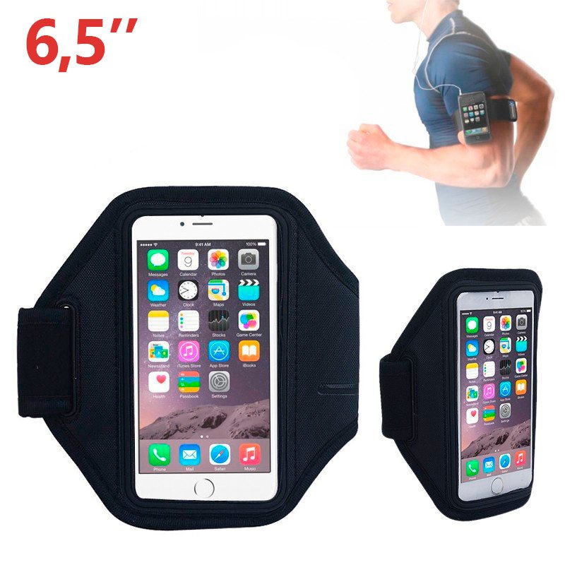 Armband Universal 6.5'' Running Preto