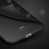 MSVII Simple Ultra-Thin Cover PC Case para Xiaomi Redmi Note 5A preto