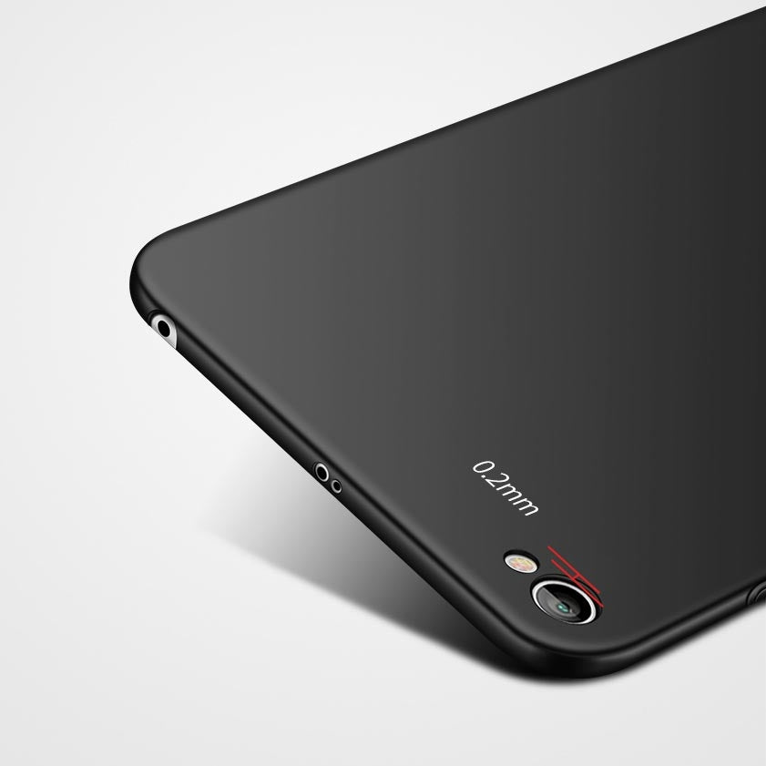 MSVII Simple Ultra-Thin Cover PC Case para Xiaomi Redmi Note 5A preto