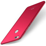 MSVII Simple Ultra-Thin Cover PC Case para Xiaomi Mi Max 2 vermelho
