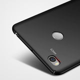 MSVII Simple Ultra-Thin Cover PC Case para Xiaomi Mi Max 2 vermelho