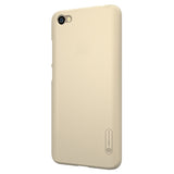 Capa Nillkin Super Frosted Shield com protetor de tela para Xiaomi Redmi Note 5A dourado