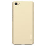 Capa Nillkin Super Frosted Shield com protetor de tela para Xiaomi Redmi Note 5A dourado