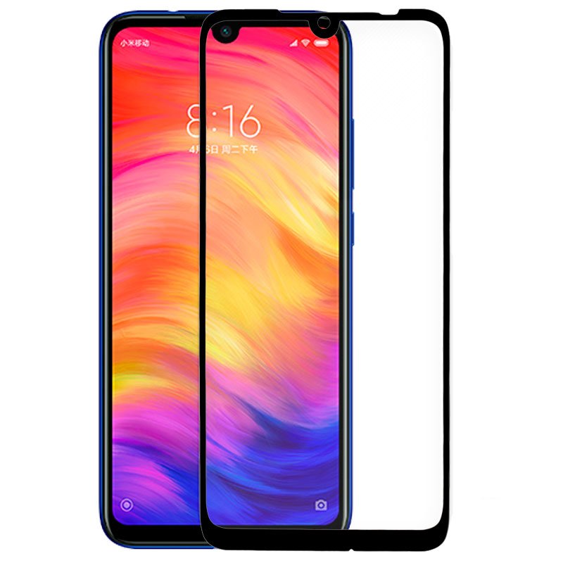 Película Vidro Temperado Xiaomi Redmi Note 7 / Note 7 Pro / Redmi 7 (FULL 3D Black)