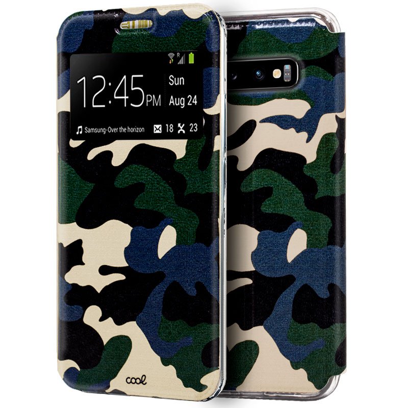 Capa Flip Cover Samsung G973 Galaxy S10 Militar