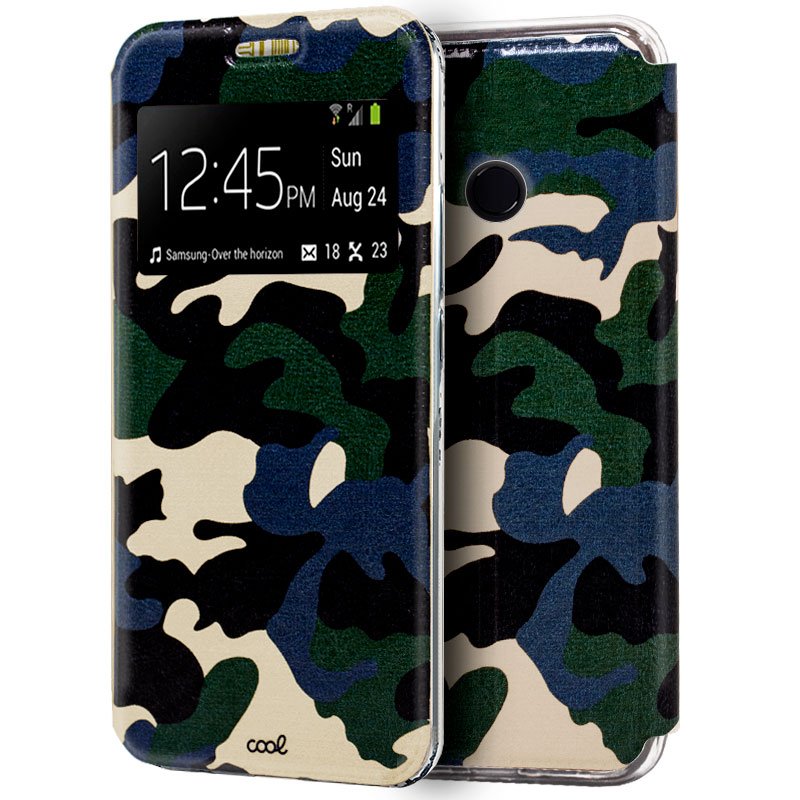 Capa Flip Xiaomi Mi 8 / Mi 8 Pro Cartoon Military