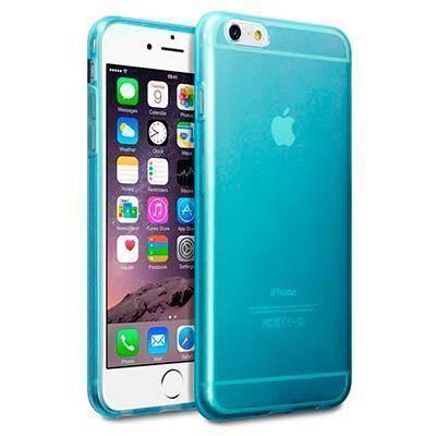 Capa Silicone Gel iPhone 6 / 6S Ultra Slim 03Mm Cor Azul