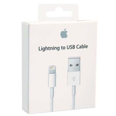 Cabo de Dados Original Apple USB 2.0 a Lightning Md818M/A (1 Metros)