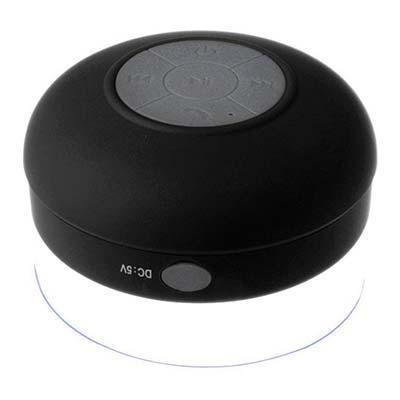 Altifalantes Bluetooth 3.0 com Mãos Livres Resistente a Agua 3W Preto