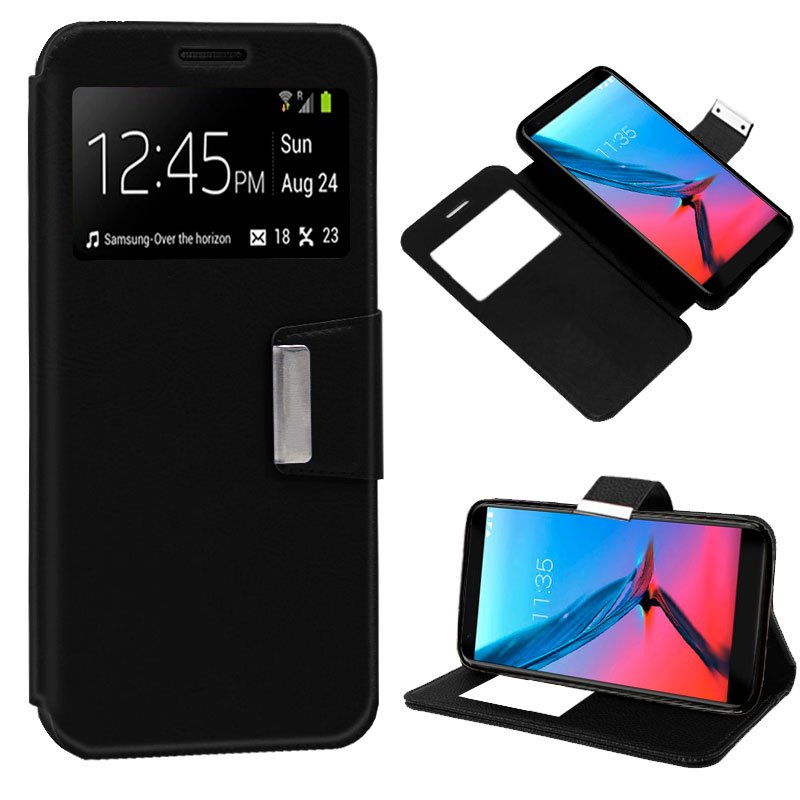Capa Flip ZTE Blade V9 Vita Smooth Black