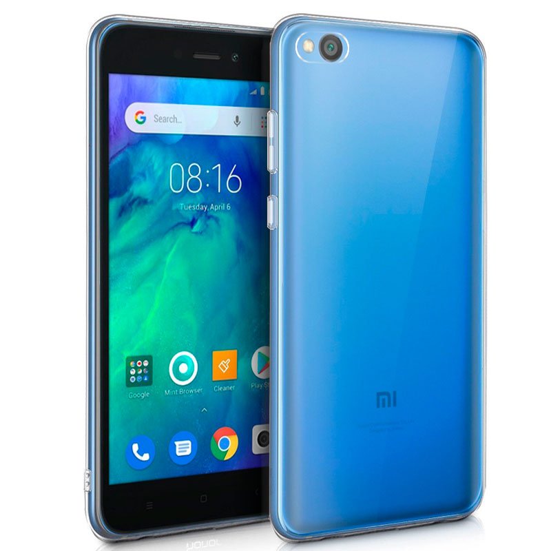 Capa silicone para Xiaomi Redmi Go (transparente)