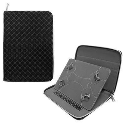Capa de Pele Tablet 7" Estojo Cor Preto