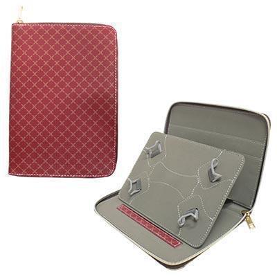 Capa de Pele Tablet 7" Estojo Cor Vermelho