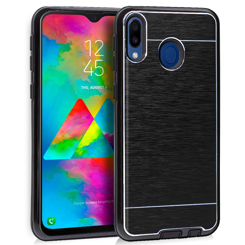 Capa Alumínio Preta Samsung M205 Galaxy M20