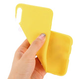 Capa Silicone para Huawei P30 (Amarelo)