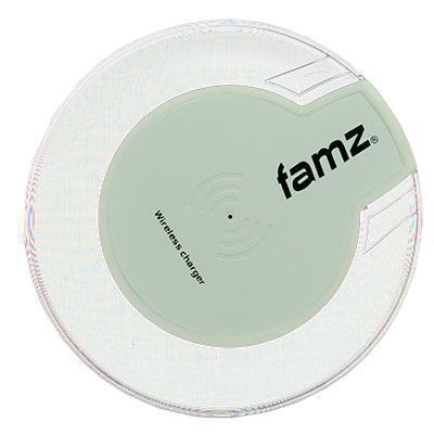 Base de Carga Universal Sem Fio Qi Famz Branco