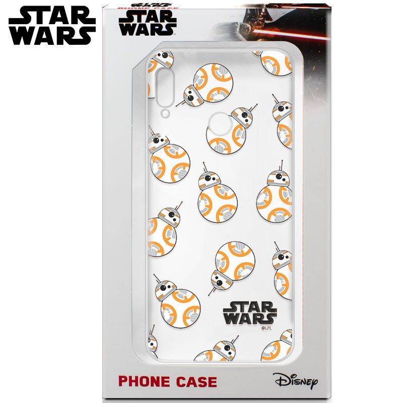 Capa Huawei Y7 (2019) Star Wars BB-8