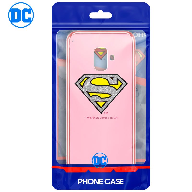 Capa Samsung Galaxy A6 Galaxy A6 DC Glitter Superman