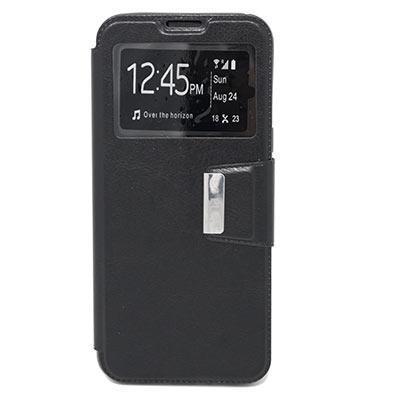 Capa de Pele Samsung Galaxy S8+ G955 Livro com Janela S-View Preto