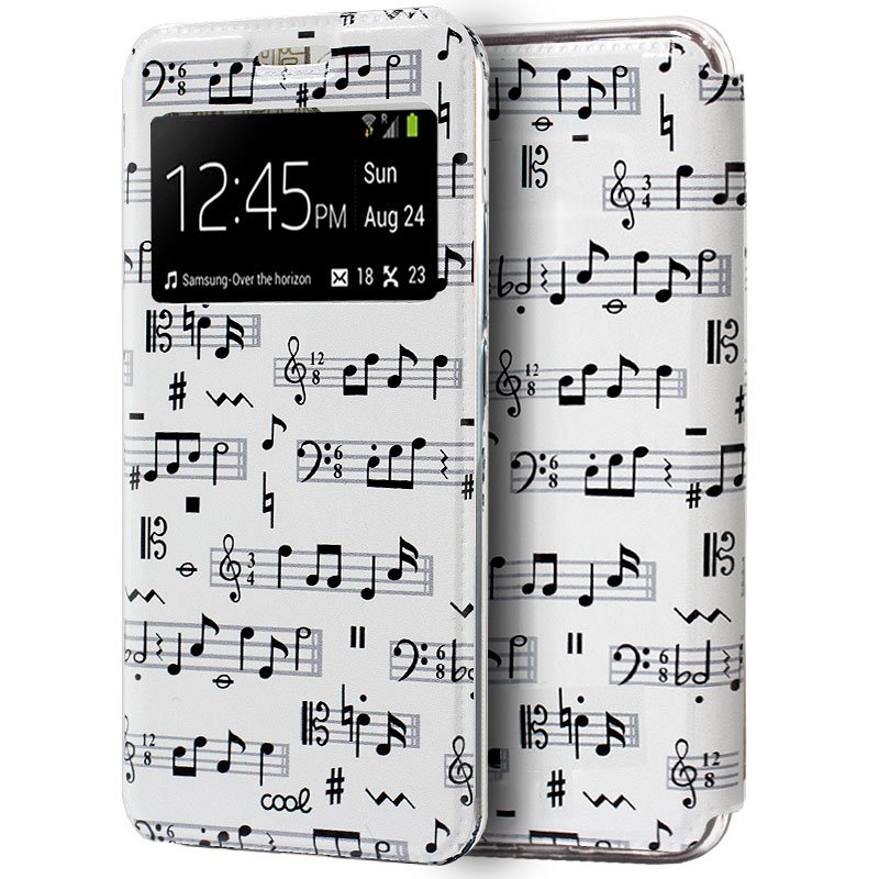 Capa Flip Cover Xiaomi Mi 9 SE Desing Música