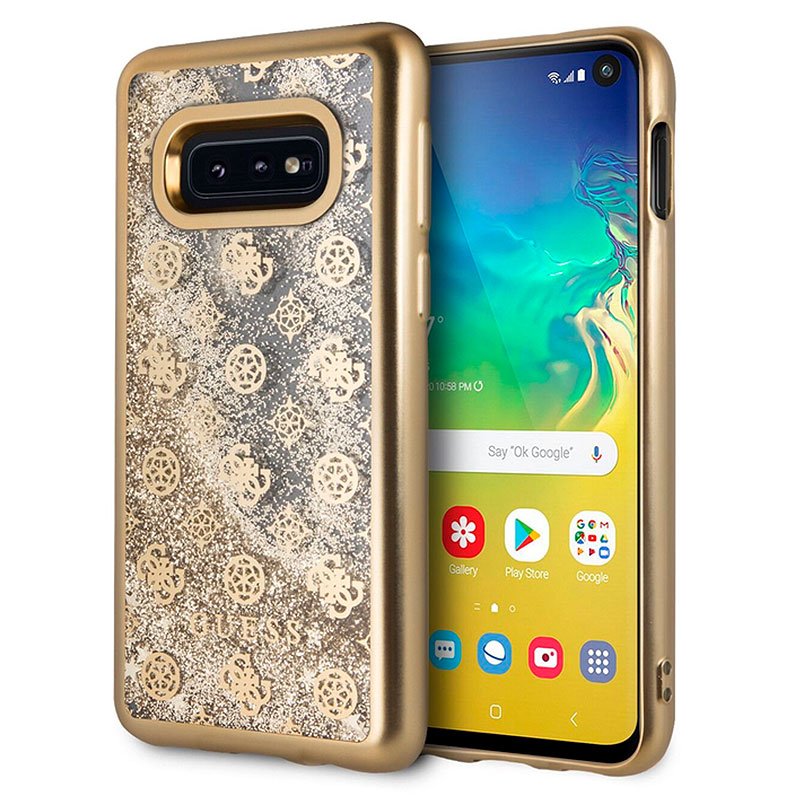 Capa Samsung G970 Galaxy S10e Guess Ouro Líquido