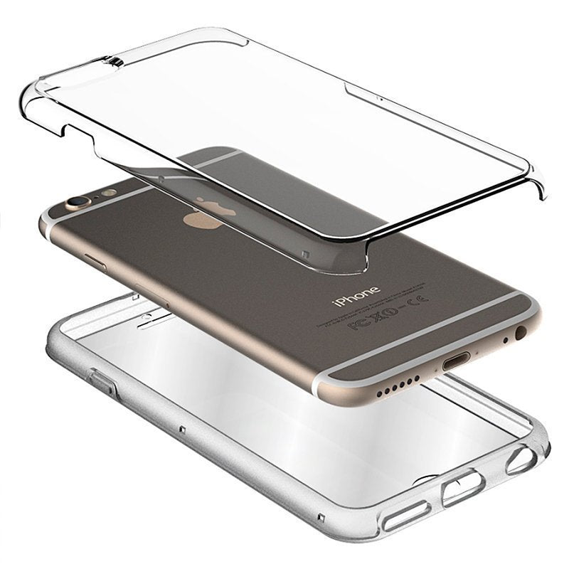 Capa silicone 3D Samsung A105 Galaxy A10 (Frente e verso transparentes)